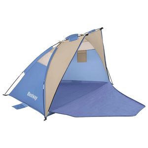 Cort de plaja Bestway Ramble X2 100x200x100cm, Model pliabil, Material poliester rezistent, Buzunar pentru accesorii, Geanta transport inclusa imagine