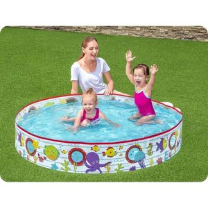 Piscina pentru gradina Bestway Fill and Fun Fish 152x25 cm 435 litri imagine