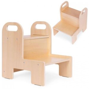 Inaltator pentru copii Ecotoys din lemn 31.5 x 36.5 x 39 cm imagine
