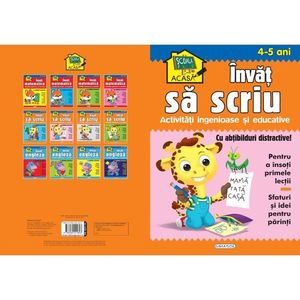 Scoala acasa, Invat sa scriu, 4-5 ani imagine
