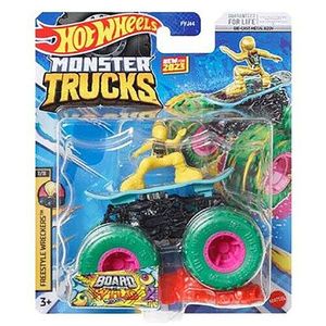 Masinuta Hot Wheels Monster Truck, Freestyle Wreckers, HLT13 imagine