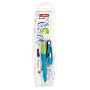 Stilou cu penita L Herlitz My Pen, Albastru imagine