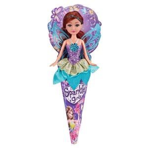 Papusa Zana cu par roscat, Sparkle Girlz, 27 cm imagine
