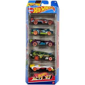Set masinute Hot Wheels, Action, HTV45, 1: 64 (5 modele) imagine