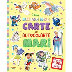 Disney, Prima mea carte cu autocolante mari imagine