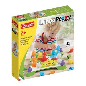 Joc creativ cu mozaic, Quercetti, Jumbo Peggy Evo imagine
