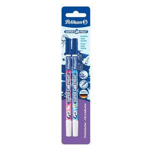 Set 2 carioci corectoare, Pelikan, Super Pirat, Varf B imagine