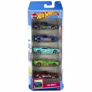 Set masinute Hot Wheels, HW Drift, HTV51, 1: 64 (5 modele) imagine