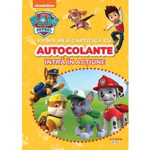 Patrula catelusilor, Prima mea carticica cu autocolante, Intra in actiune! imagine