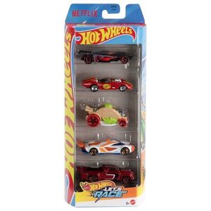 Set 5 masinute Hot Wheels, Let s Race, JBJ79 imagine