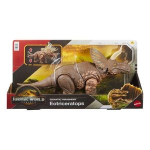 Figurina articulata, Jurassic World Gigantic Thrashers, Eotriceratops, JGB93 imagine