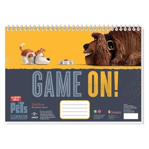 Bloc de desen The Secret Life of Pets, 23x33 cm imagine