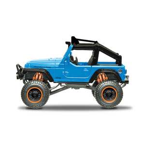 Masinuta Maisto Fresh Metal 4X4 Rebels, 11 cm, Jeep albastru imagine