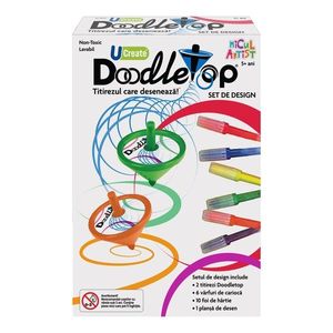 Set titirez Doodletop Design Kit, Micul Artist imagine
