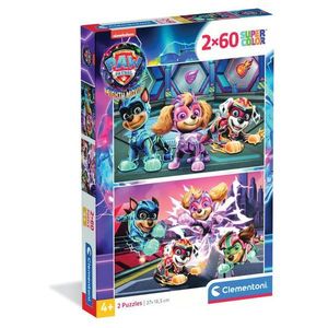 Puzzle Clementoni, Paw Patrol, 2 x 60 piese imagine