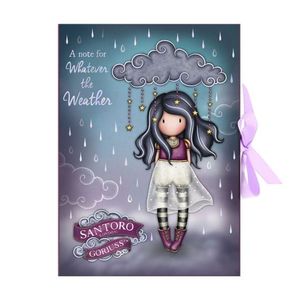 Set 8 felicitari cu plic, Gorjuss, Little Storm Cloud imagine