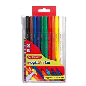 Set carioci duble Herlitz Magic, 10 buc imagine