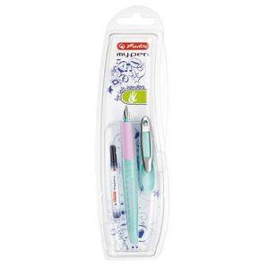 Stilou cu penita L Herlitz My Pen, Turcoaz imagine