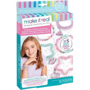 Set Make It Real, Bratari colorate spiralate, 69 piese imagine