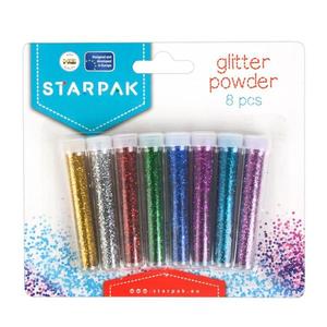 Pudra cu sclipici Starpak, 8 culori imagine