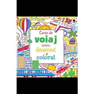 Carte de voiaj pentru desenat si colorat imagine