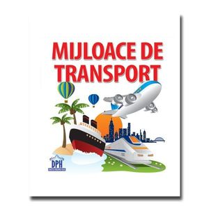 Mijloace de transport, carte pliata imagine