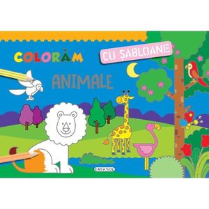 Coloram cu sabloane - Animale imagine