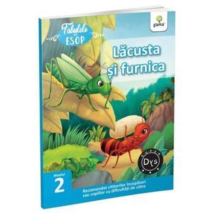 Lacusta si furnica, Fabulele lui Esop, Nivelul 2 imagine