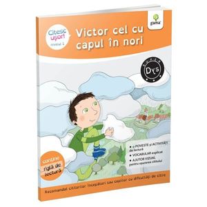 Victor cel cu capul in nori, Citesc usor, Evelyne Barge, Marco Overzee imagine