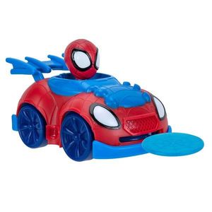 Figurina Spidey, cu masinuta, Little Vehicle, SNF0008 imagine