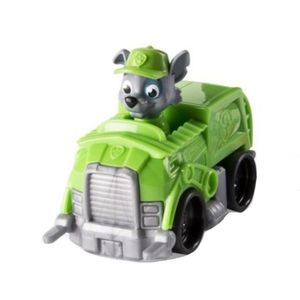 Mini figurina Rocky cu masinuta Paw Patrol, 20080651 imagine