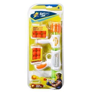 Arma de jucarie cu 12 bile din burete, Zapp Toys, Shoot Sport imagine