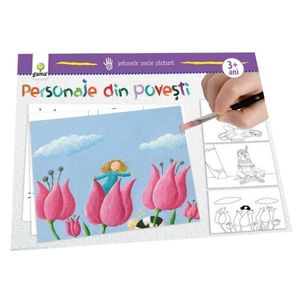 Personaje din povesti, primele mele picturi imagine