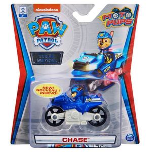 Masinuta cu figurina Paw Patrol True Metal, Chase, 20127775 imagine