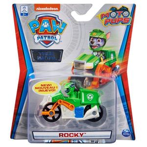 Masinuta cu figurina Paw Patrol True Metal, Rocky, 20130764 imagine