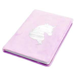 Agenda A5 cu coperta plus, unicorn imagine