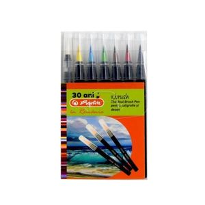 Carioci cu varf de pensula x. Brush Herlitz, set 6+1 imagine