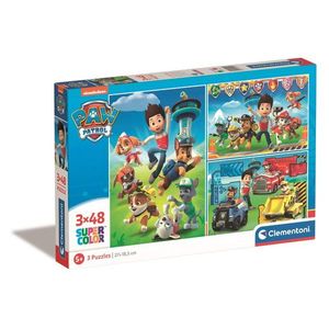 Puzzle Clementoni Paw Patrol, 3 x 48 piese imagine