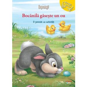 Povesti si jocuri, Disney, Iepurasi, Bocanila gaseste un ou imagine