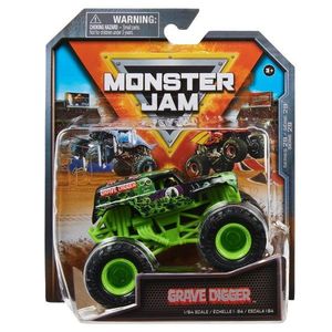 Masinuta Monster Jam, Scara 1: 64, Grave Digger, 20141160 imagine