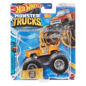 Masinuta Hot Wheels Monster Truck, Hi-Tail Hauler, HKM33 imagine