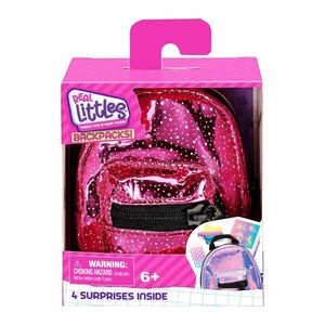 Mini ghiozdanel cu 4 surprize, Real Littles, S6, Roz imagine