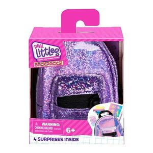 Mini ghiozdanel cu 4 surprize, Real Littles, S6, Mov imagine