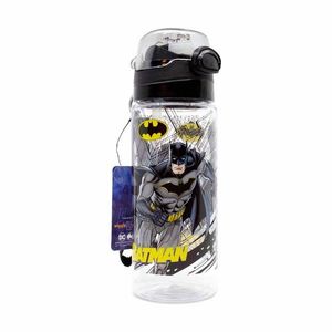 Bidon pentru apa cu pai, Obm, Batman, 500 ml imagine
