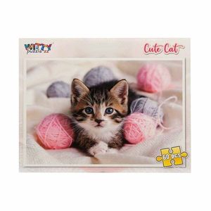 Puzzle Witty Puzzlezz, Pisicuta, 60 piese imagine