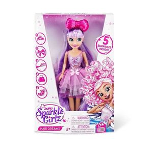 Set de joaca Sparkle Girlz, Papusa Hair Dreams, Mov imagine