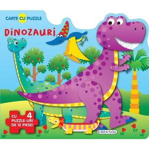 Carte cu puzzle - Unicorni imagine