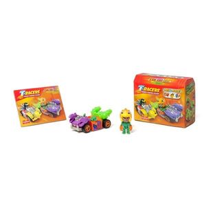 Set masinuta si figurina surpriza, T-Racers, Color Rush imagine