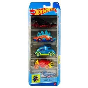 Set masinute Hot Wheels, Street Beasts, HLY77, 1: 64 (5 modele) imagine