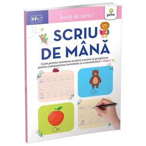 Scriu de mana 6-7 ani, Invat sa scriu! imagine